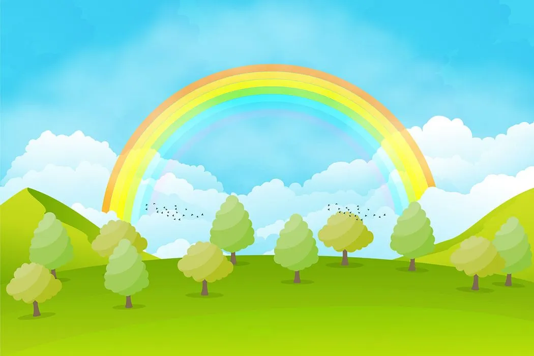 Background mừng bé tới trường file vector mẫu KS137