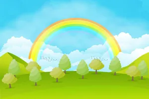 Background mừng bé tới trường file vector mẫu KS137