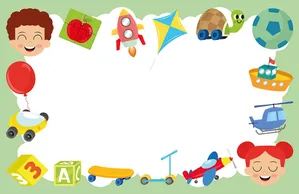 Banner bé học tập edu file vector mẫu KS200