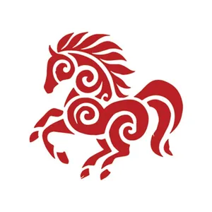 Linh Vật Ngựa Tết, Hình Minh Họa Vector EPS Độc Đáo Cho Thiết Kế