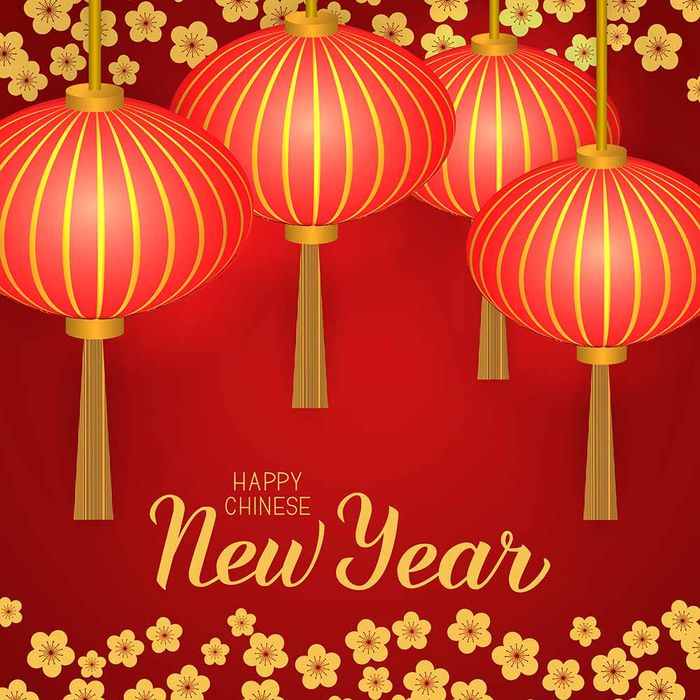 Banner đèn lồng màu đỏ file vector mẫu CR511