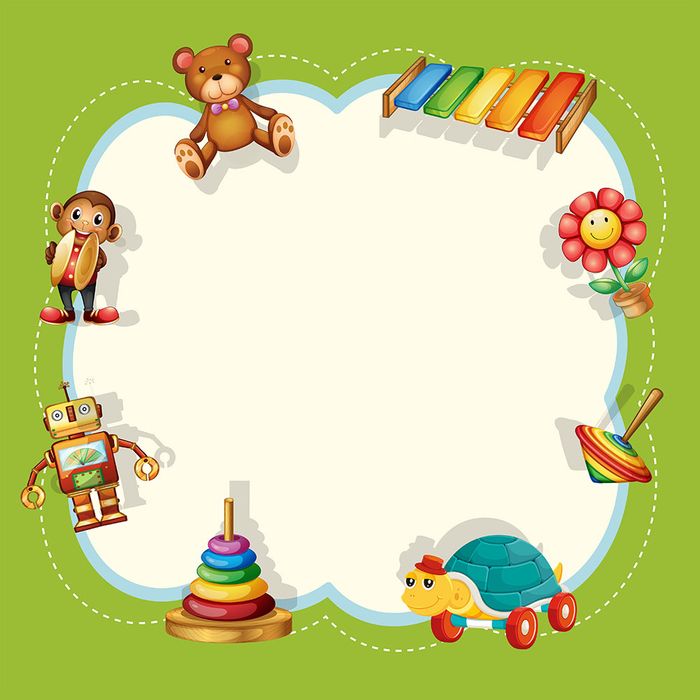 Background bé đi học file vector mẫu CR266