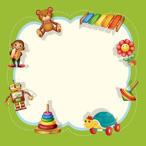 Background bé đi học file vector mẫu CR266