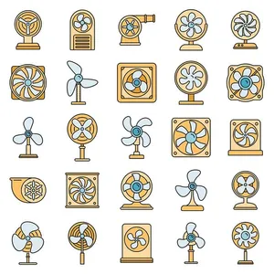 Bộ sưu tập quạt file vector mẫu OC44