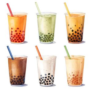 Hình ảnh cốc trà sữa file JPG mẫu CR595