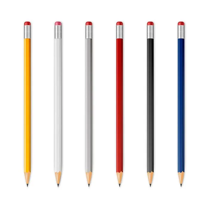 Bộ sưu tập bút chì file vector mẫu HH119