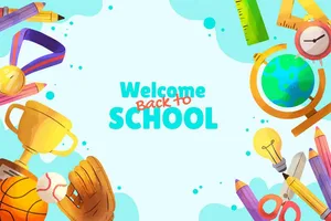 Background học tập edu file vector mẫu KS249