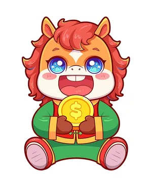 Linh Vật Ngựa Tết Dễ Thương - Minh Họa Vector EPS Độc Đáo