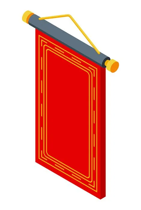 Câu Đối Tết Đỏ Treo Trang Trí EPS – Thiết Kế Đồ Họa Cao Cấp