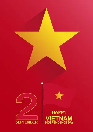 Poster chào mừng ngày quốc khánh file vector mẫu KT4