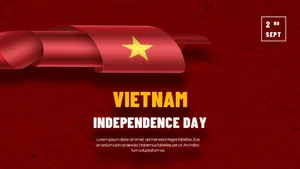 Banner chào mừng lễ quốc khánh 2-9 file PSD mẫu KT75