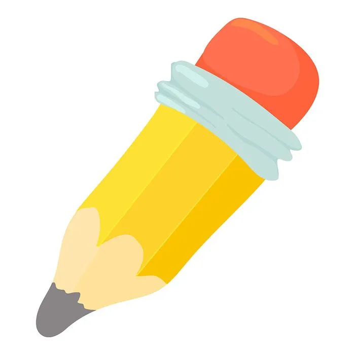 Hình ảnh cây bút chì file vector mẫu HH61