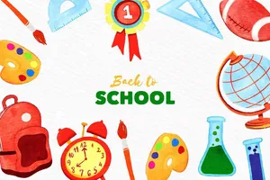 Banner học tập file vector mẫu KS202