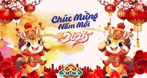 Banner Tết 2026 Chúc Mừng Năm Mới Hình Ngựa Hoạt Hình Đáng Yêu
