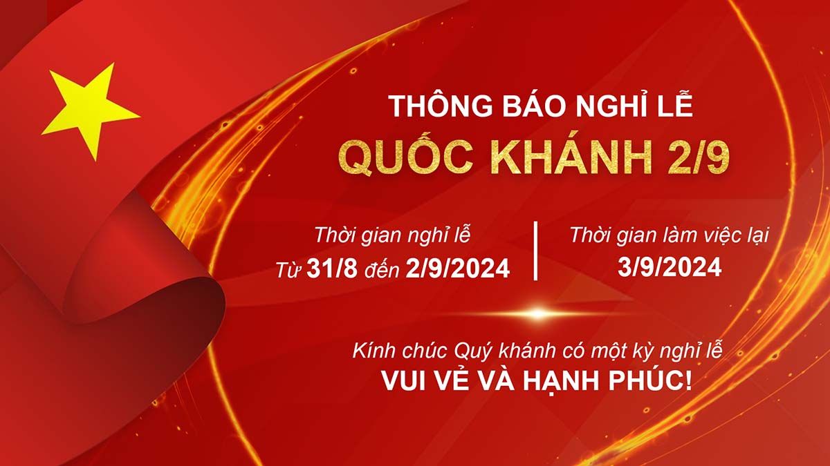 Banner thông báo nghỉ lễ ngày quốc khánh 2-9 file PSD mẫu CR1328