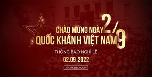 Banner chào mừng ngày quốc khánh 2-9 file PSD mẫu CR1341