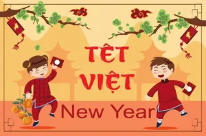 Banner Tết Việt Nam - Thiết Kế Đồ Họa Vector CDR Chuyên Nghiệp
