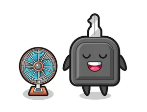Hình ảnh cái quạt file vector mẫu OC55