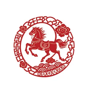 Linh Vật Ngựa Tết Nguyên Đán - Thiết Kế Đồ Họa EPS Vector