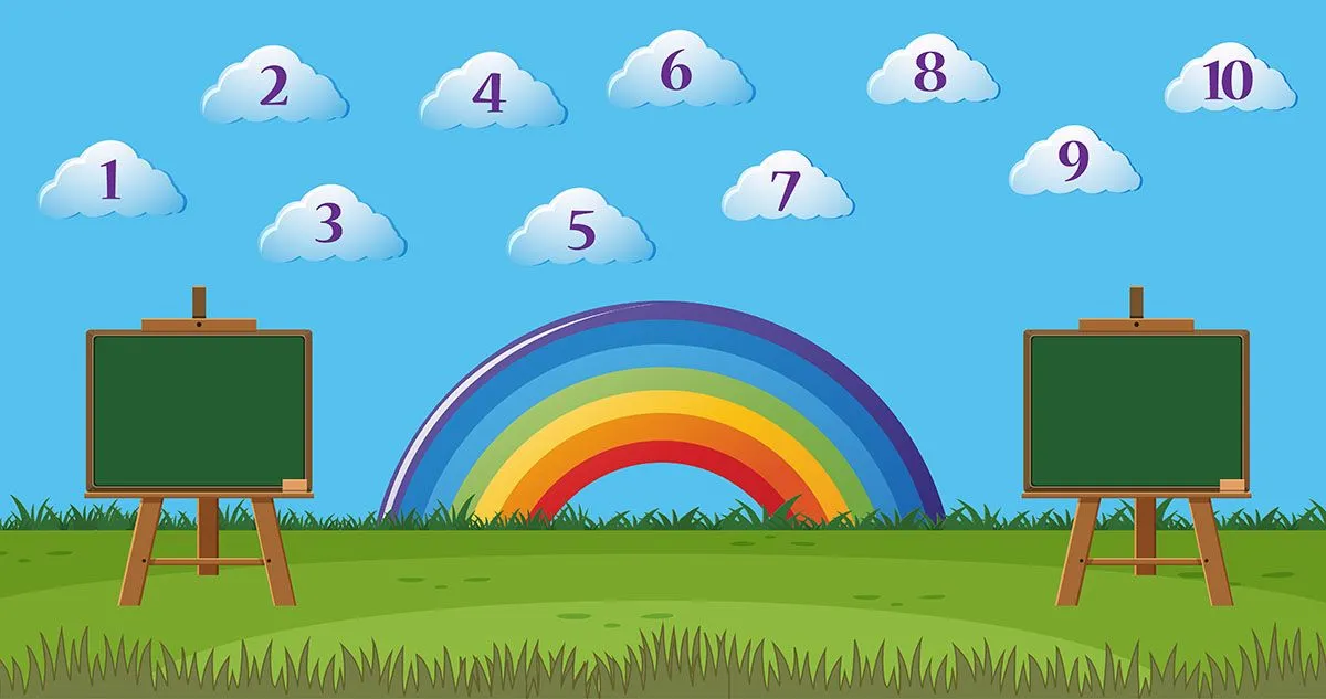 Background lớp học của bé file vector mẫu KS193