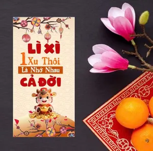 Lì Xì Tết 2026 Phong Cách Hoạt Hình Dễ Thương - File CDR Vector