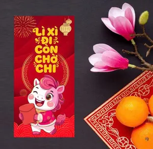 Mẫu Lì Xì Tết 2024 Đón Hổ Vàng, Phát Tài Lộc (File CDR)