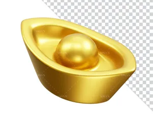 Hình ảnh đĩnh vàng file PNG mẫu CR1928