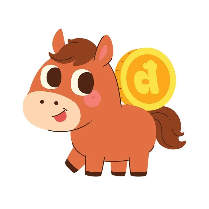 Linh Vật Ngựa Tết 2026 Minh Họa Phong Cách Hoạt Hình Dễ Thương