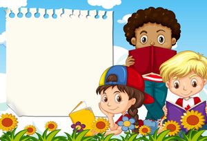 Background học tập edu file vector mẫu CR260