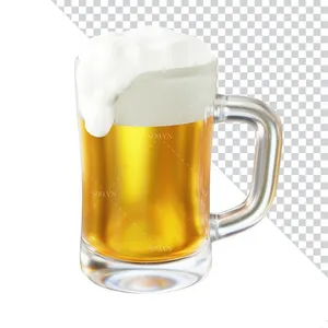 Hình ảnh cốc bia PNG mẫu KS426
