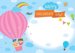 Background trẻ em vui chơi file vector mẫu CR1165