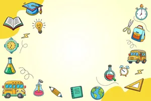 Background học tập edu file vector mẫu KS119