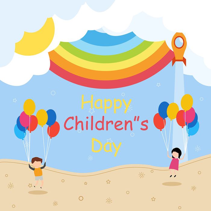 Banner trẻ em vui chơi file vector mẫu CR1228