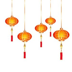 Hình ảnh đèn lồng cổ phong cách Trung Quốc file vector mẫu CR340