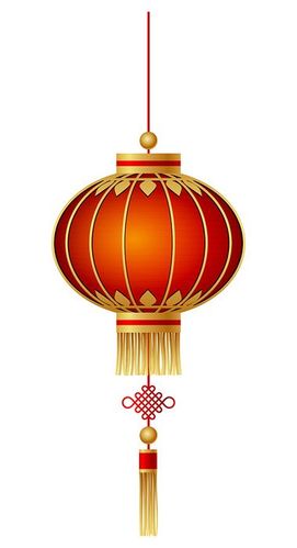 Hình ảnh đèn lồng trang trí ngày lễ tết file vector mẫu CR342