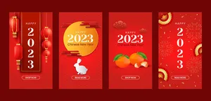 Poster Tết 2023 - Chúc Mừng Năm Mới Qúy Mão