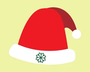 Hình ảnh chiếc mũ ông già noel file vector mẫu CR1818