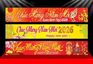 Banner Tết 2026 Đa Dạng - File CDR Vector Sắc Nét, Dễ Chỉnh Sửa