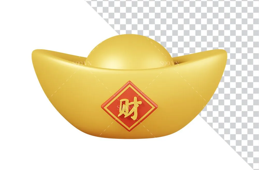 Hình ảnh đĩnh vàng file PNG mẫu CR1930