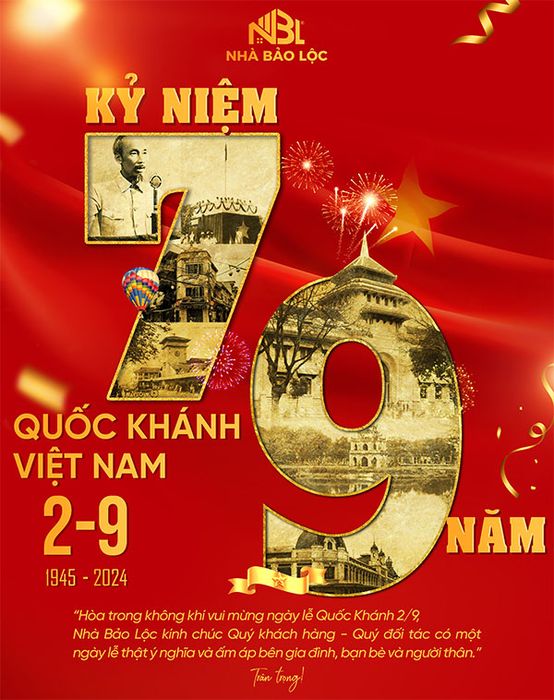Poster chào mừng 79 năm ngày quốc khánh 2-9 file PSD mẫu CR1347
