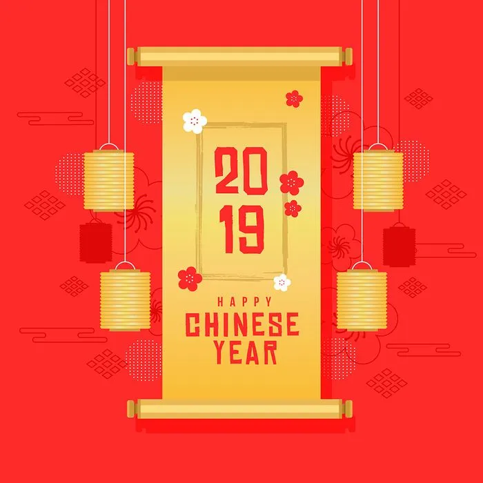 Tết Việt Cuộn Giấy Câu Đối May Mắn 2026 – Thiết Kế Đồ Họa Vector EPS