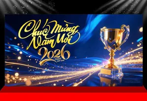 Backdrop Tết 2026 Chúc Mừng Năm Mới - CDR
