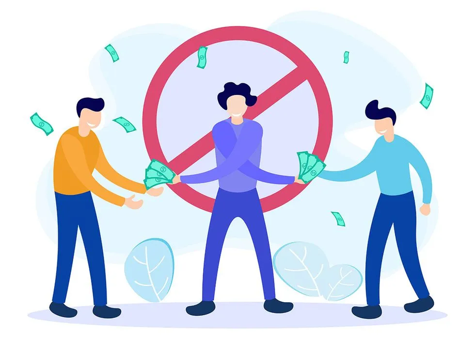 Hình ảnh người lừa đảo có tố chức file vector mẫu LD12