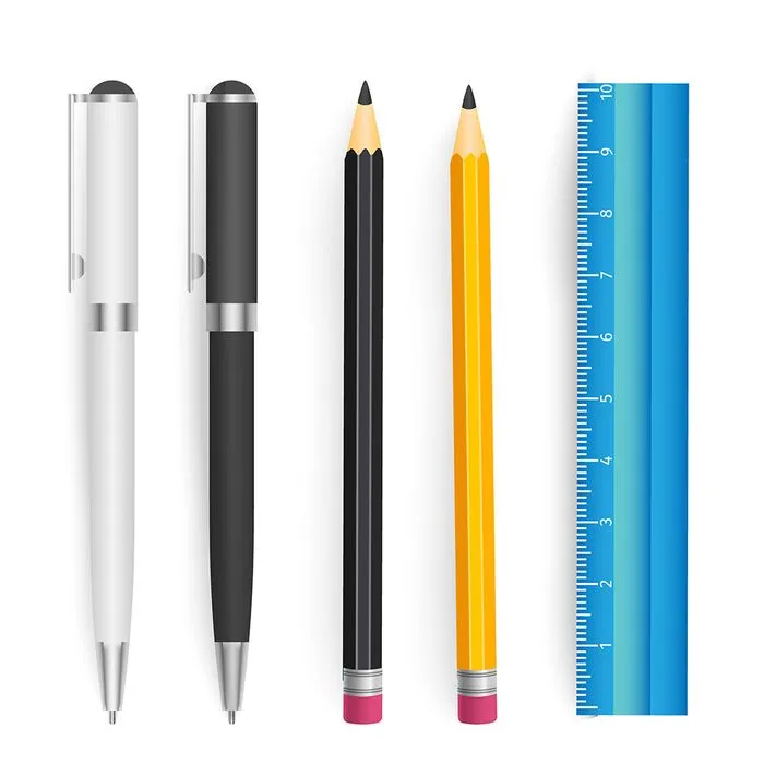 Bộ sưu tập bút chì file vector mẫu HH96