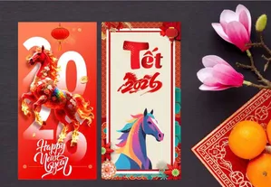 Mẫu Lì Xì Tết 2026 Ất Tỵ - Thiết Kế Độc Đáo Chuẩn SEO