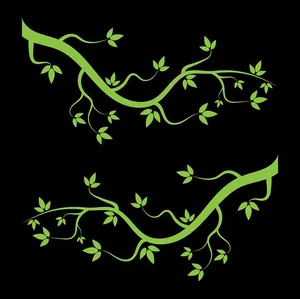 Cành Lá Xanh Tươi - Hình Minh Họa Vector EPS Độc Đáo