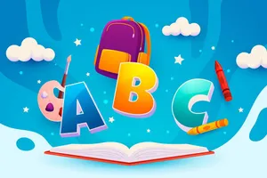 Banner học tập edu file vector mẫu KS166