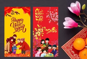 Mẫu Lì Xì Tết 2026 Độc Đáo – File CDR Vector Sắc Nét