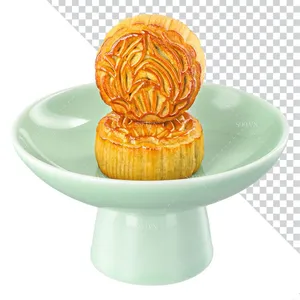 Bánh Trung Thu PNG chất lượng cao cho thiết kế đồ họa