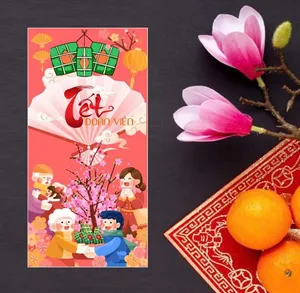 Mẫu Lì Xì Tết 2026 Phong Cách Truyền Thống - File CDR Độc Đáo